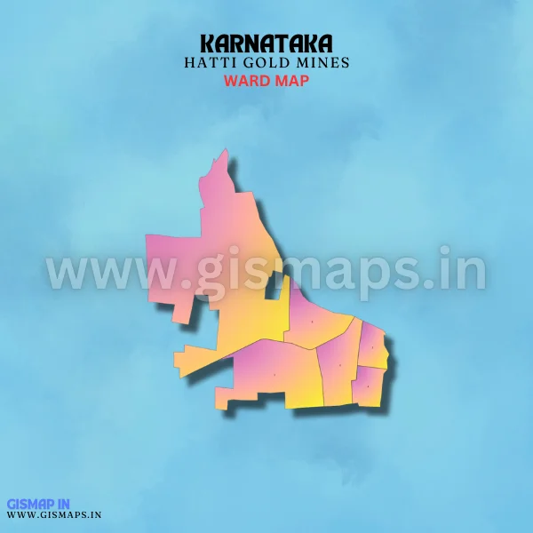 Hatti Gold Mines Ward Map (Karnataka)